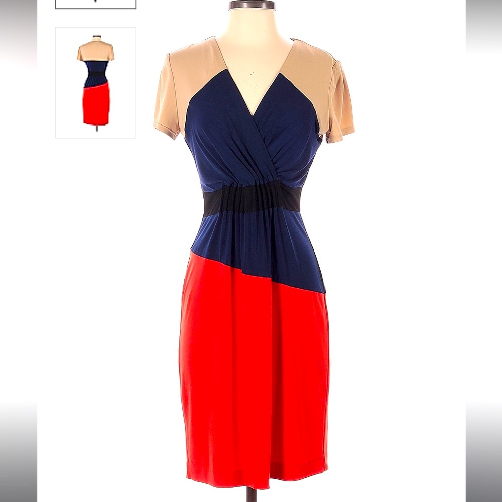 Donna Morgan Color Block Dress